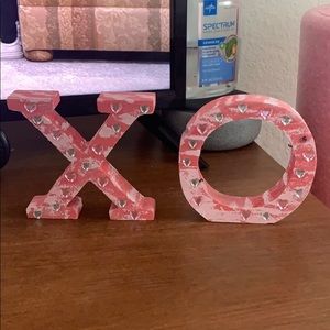 Chi Omega XO letters!